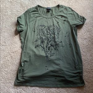 Torrid Green T-Shirt